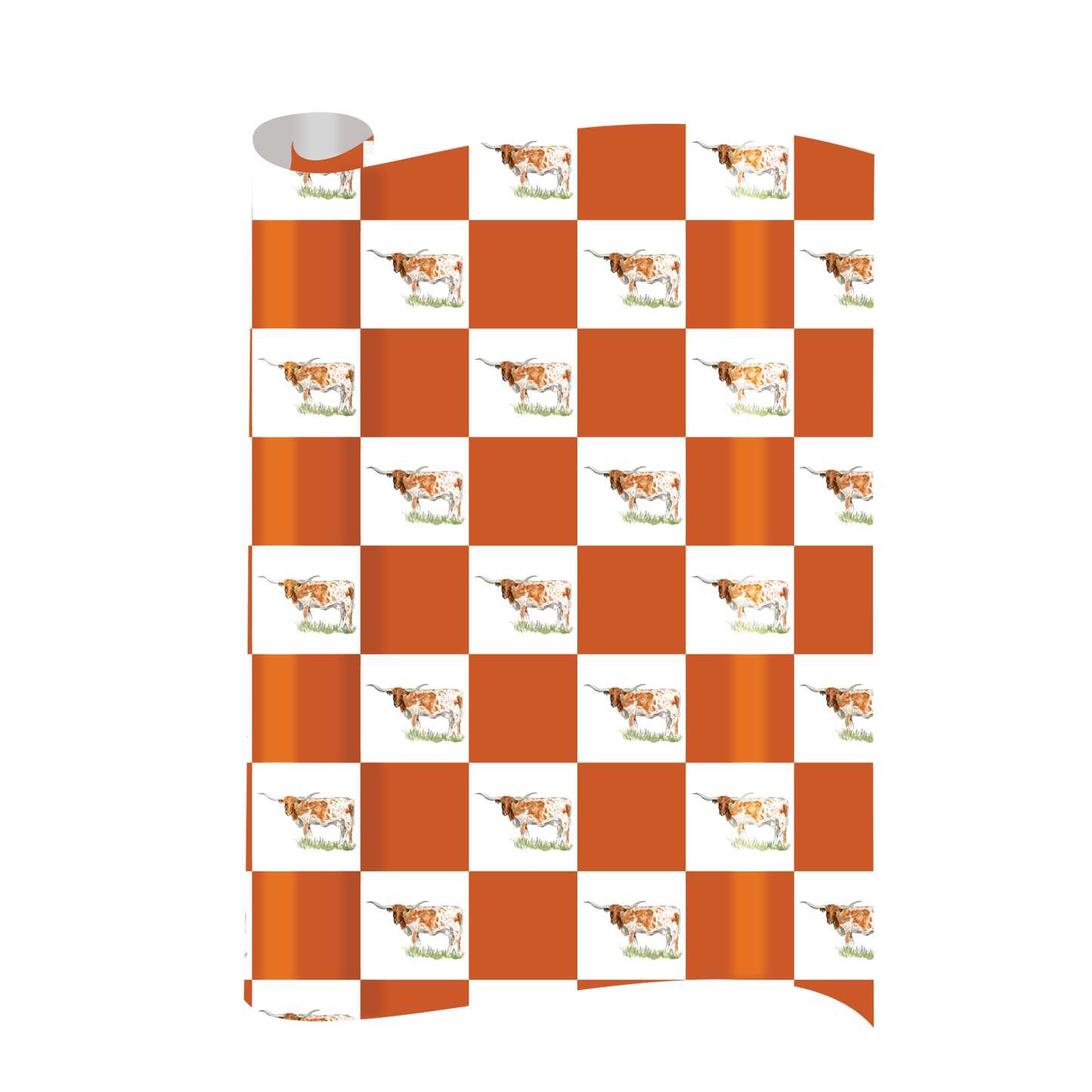 Longhorn Gift Wrap