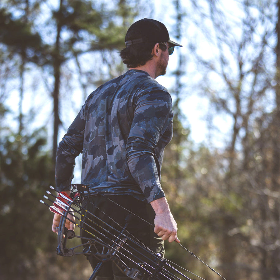 West Virginia Camo - Long Sleeve Shirt