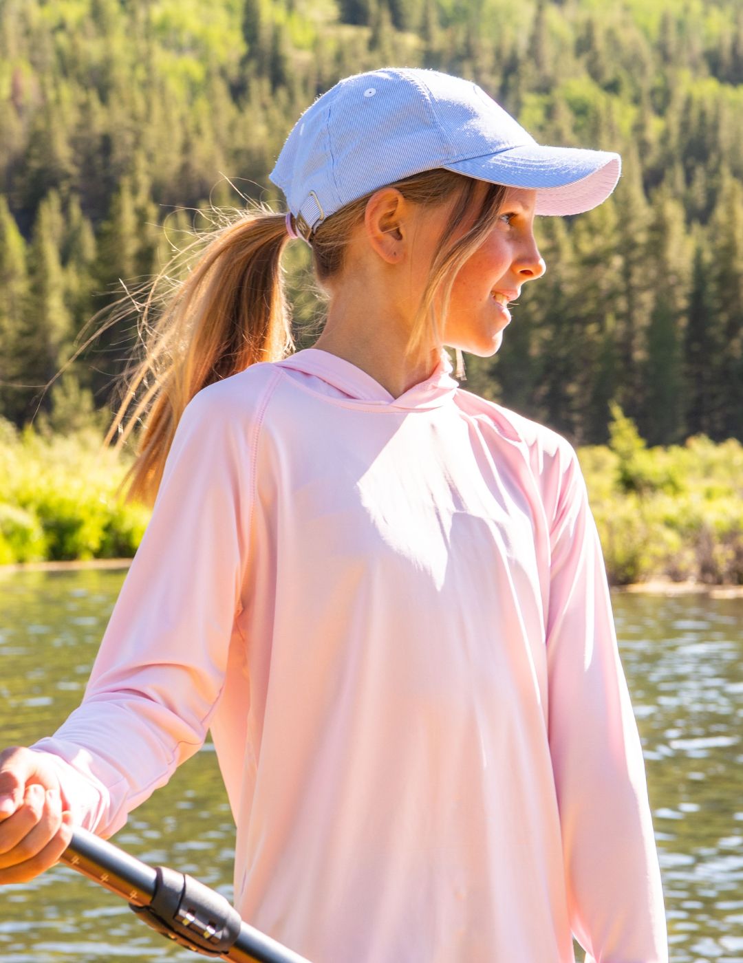 Marley Youth Girls' Hooded Sunshirt