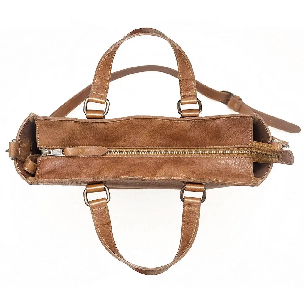 Ellington Leather Market Tote