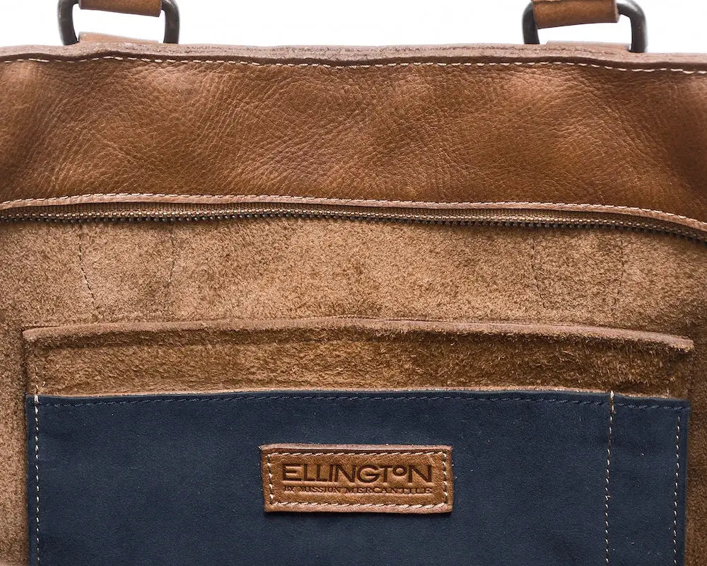 Ellington Leather Market Tote