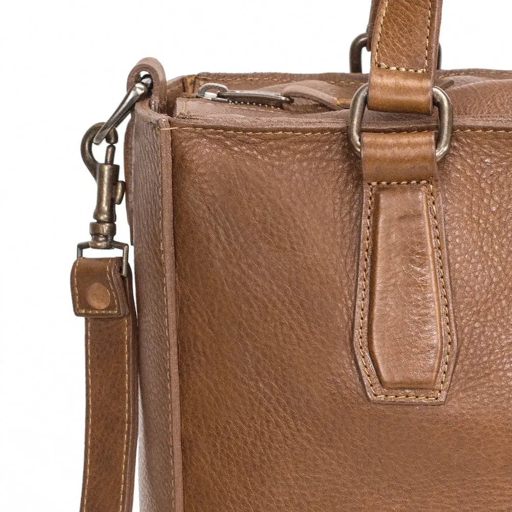 Ellington Leather Market Tote