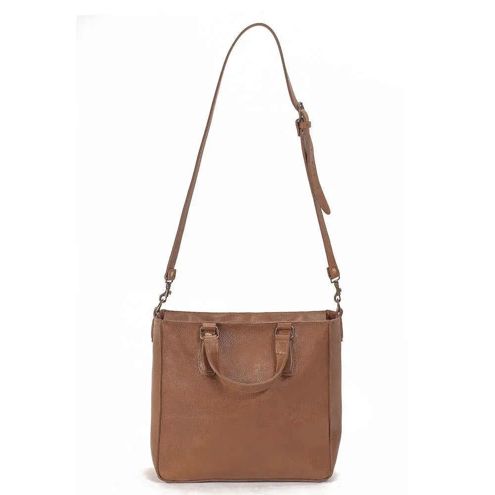 Ellington Leather Market Tote