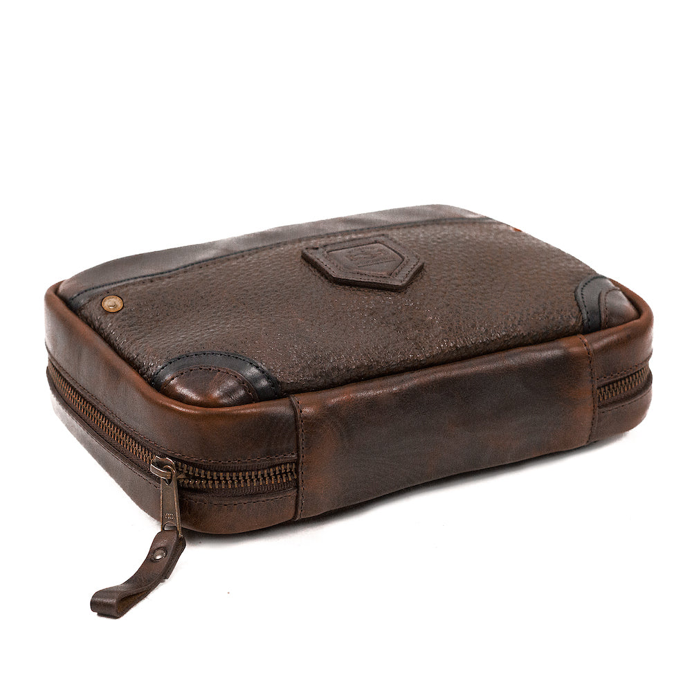 Heritage Leather Doc Electronics Organizer