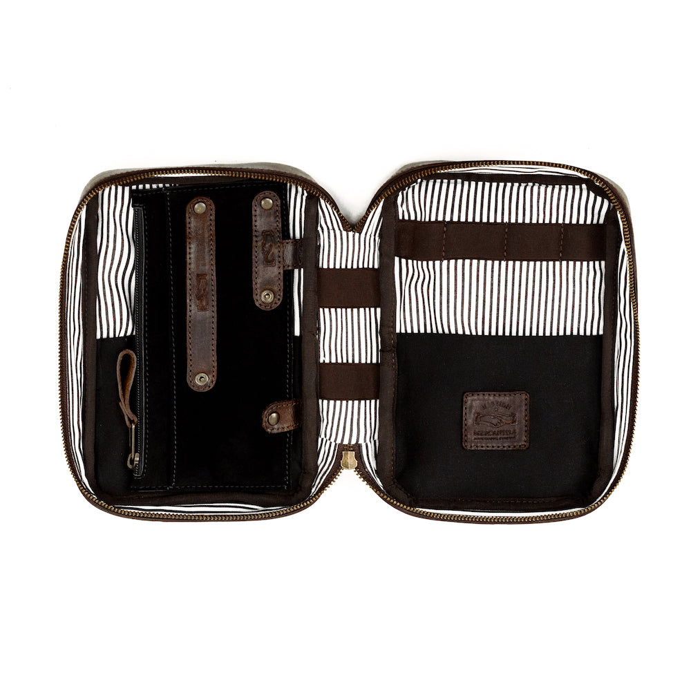 Heritage Leather Doc Electronics Organizer