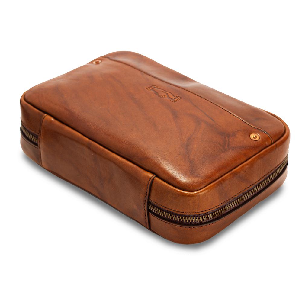 Heritage Leather Doc Electronics Organizer