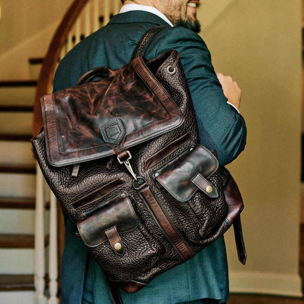 Theodore Leather Backpack