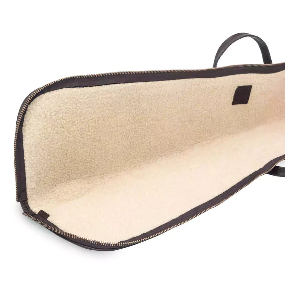 White Wing Leather Hunting Shotgun Case