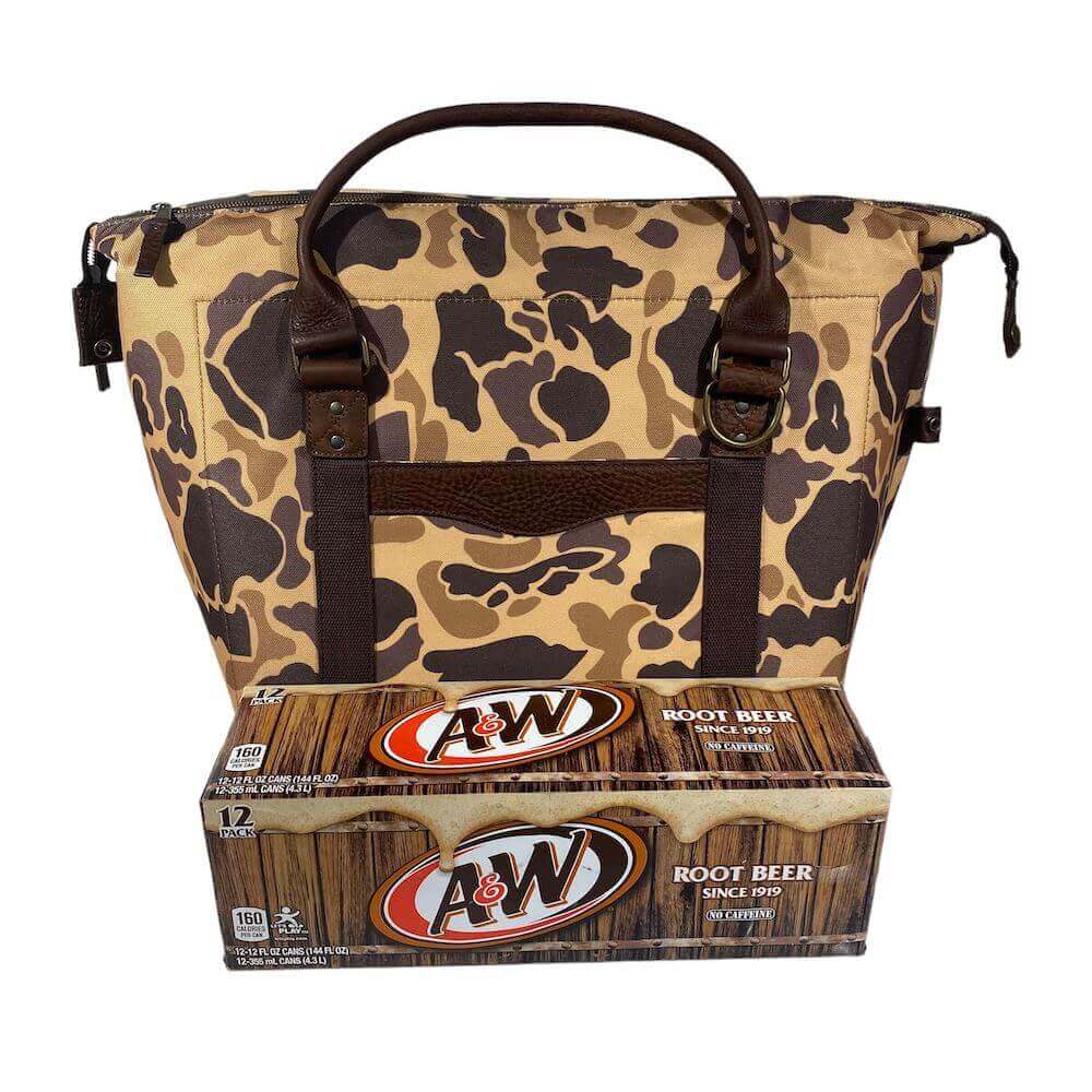 White Wing Waxed Canvas Large Cooler