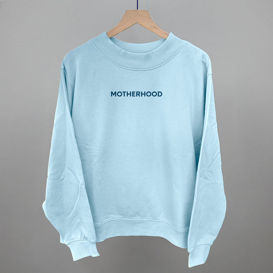 Motherhood (Blue Block Text)