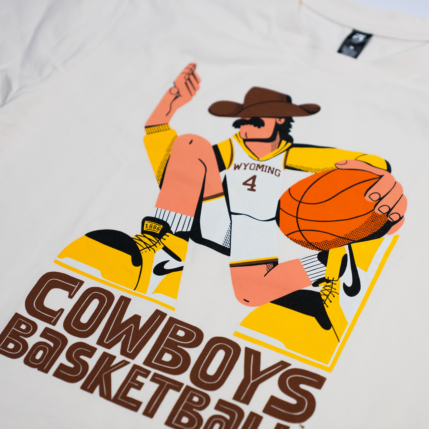 Nathan Walker Cowboys Basketball Tee