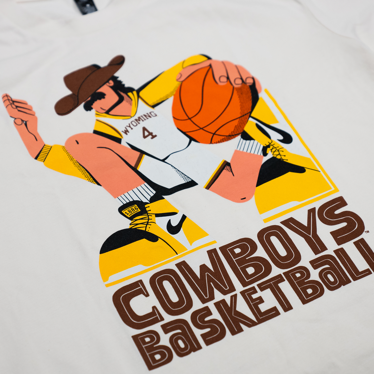 Nathan Walker Cowboys Basketball Tee