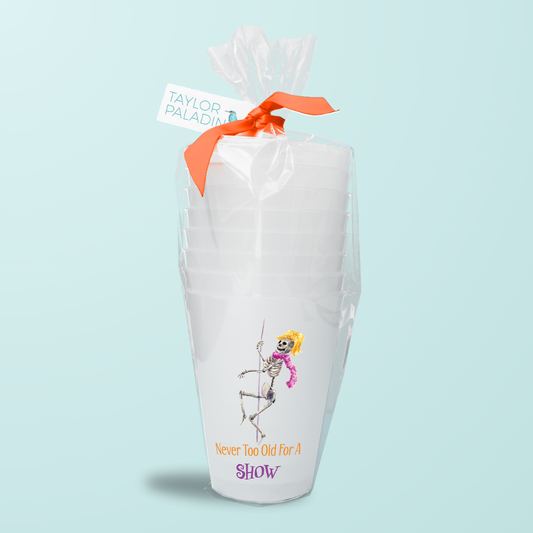 Dancing Skeleton Frosted Cup