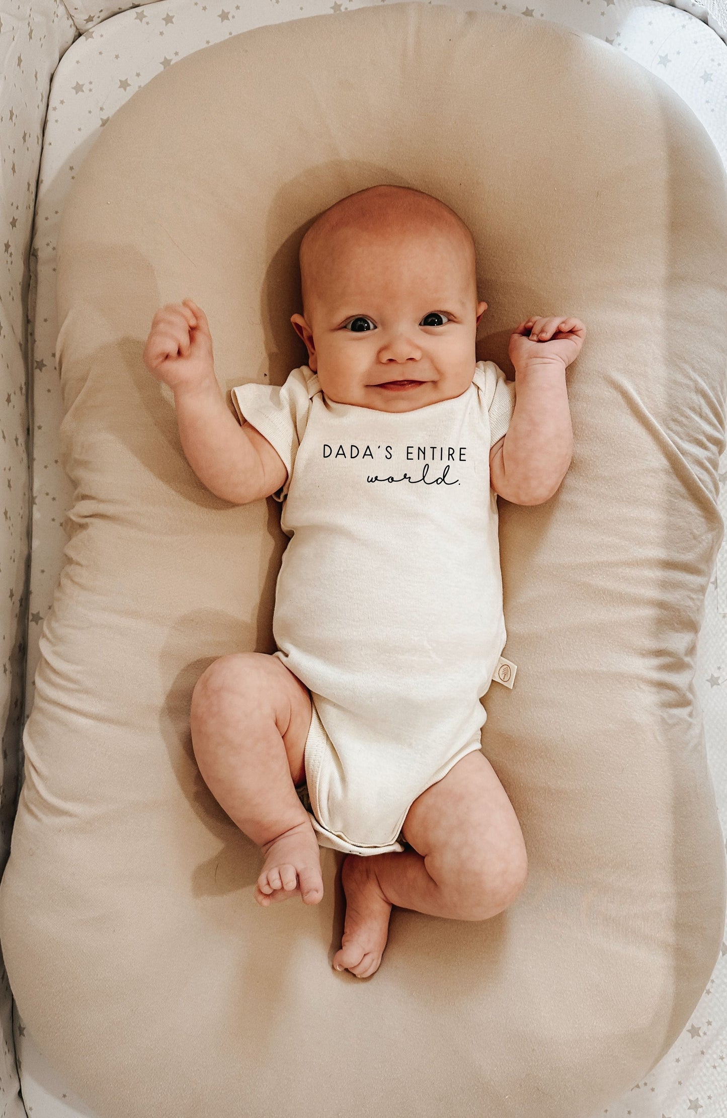 Dada's Entire World Organic Baby Bodysuit