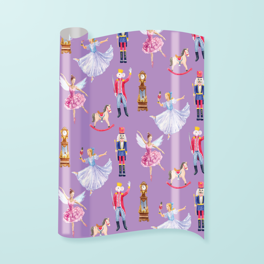 Nutcracker Ballet Gift Wrap