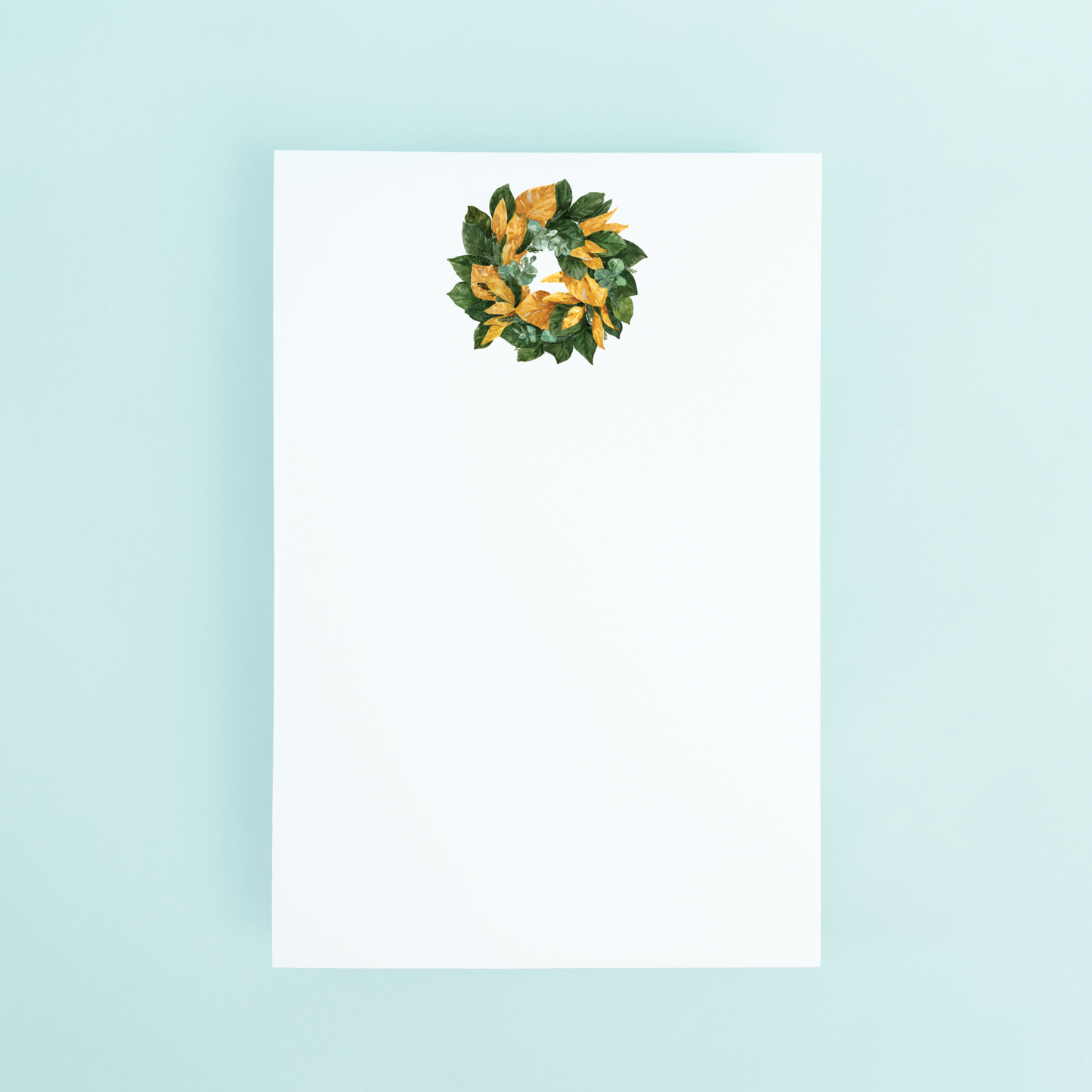 Golden Magnolia Wreath