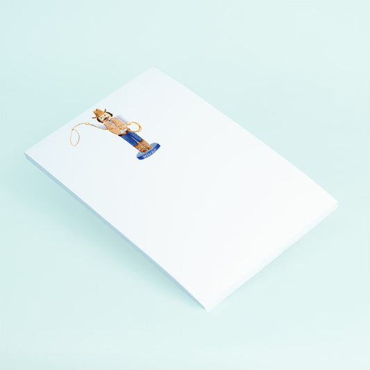 Cowboy Nutcracker Notepad