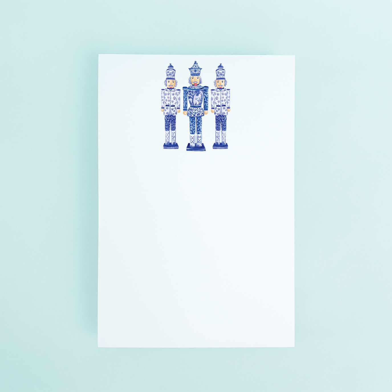 Chinoiserie Nutcrackers Notepad
