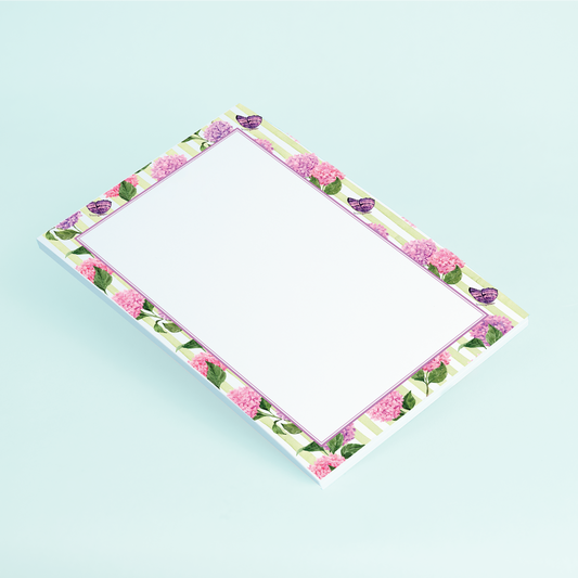 Pink Hydrangea Pattern