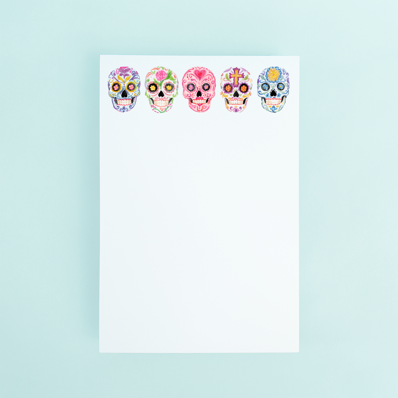 Colorful Sugar Skulls
