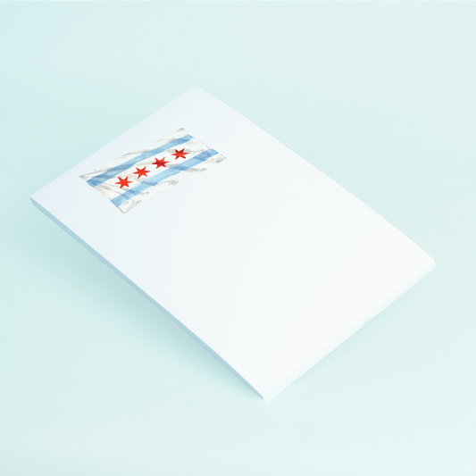 Chicago Flag Notepad