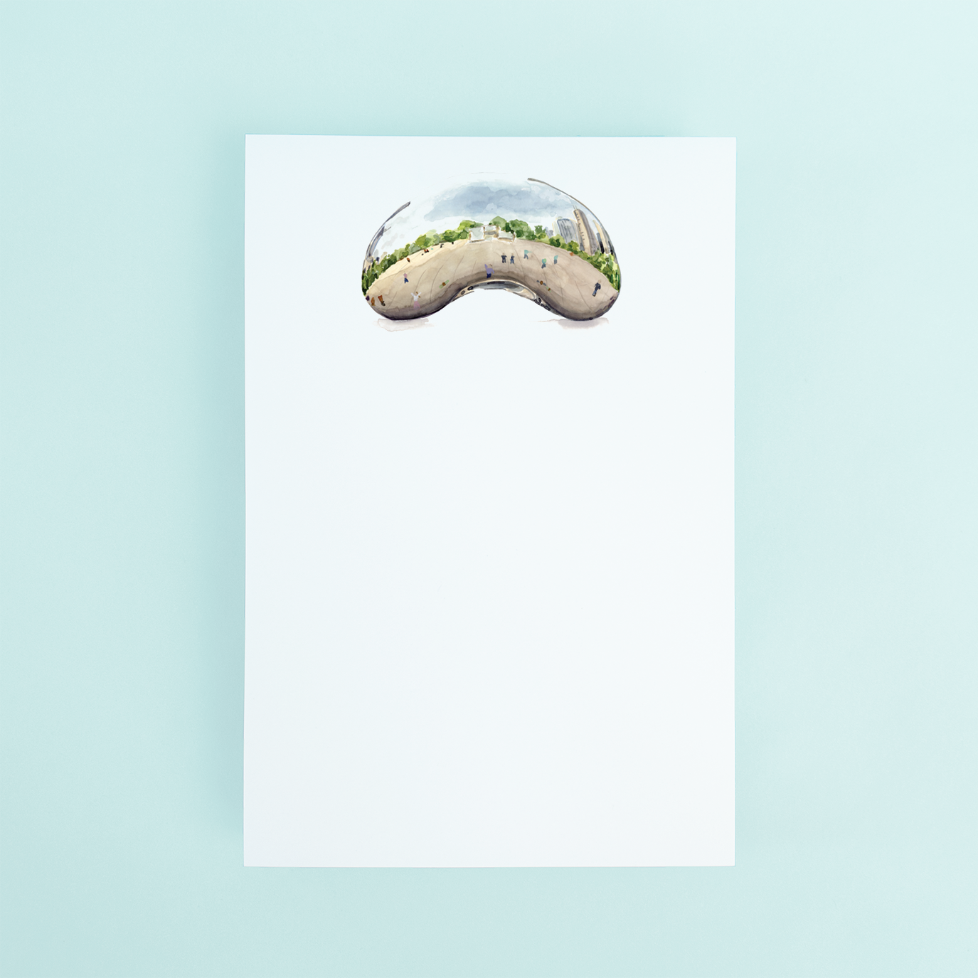 Chicago Bean Notepad