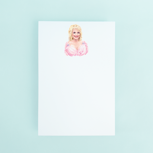 Dolly Parton Notepad
