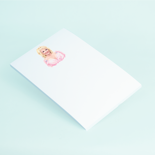 Dolly Parton Notepad