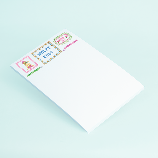 Needlepoint Cult Notepad