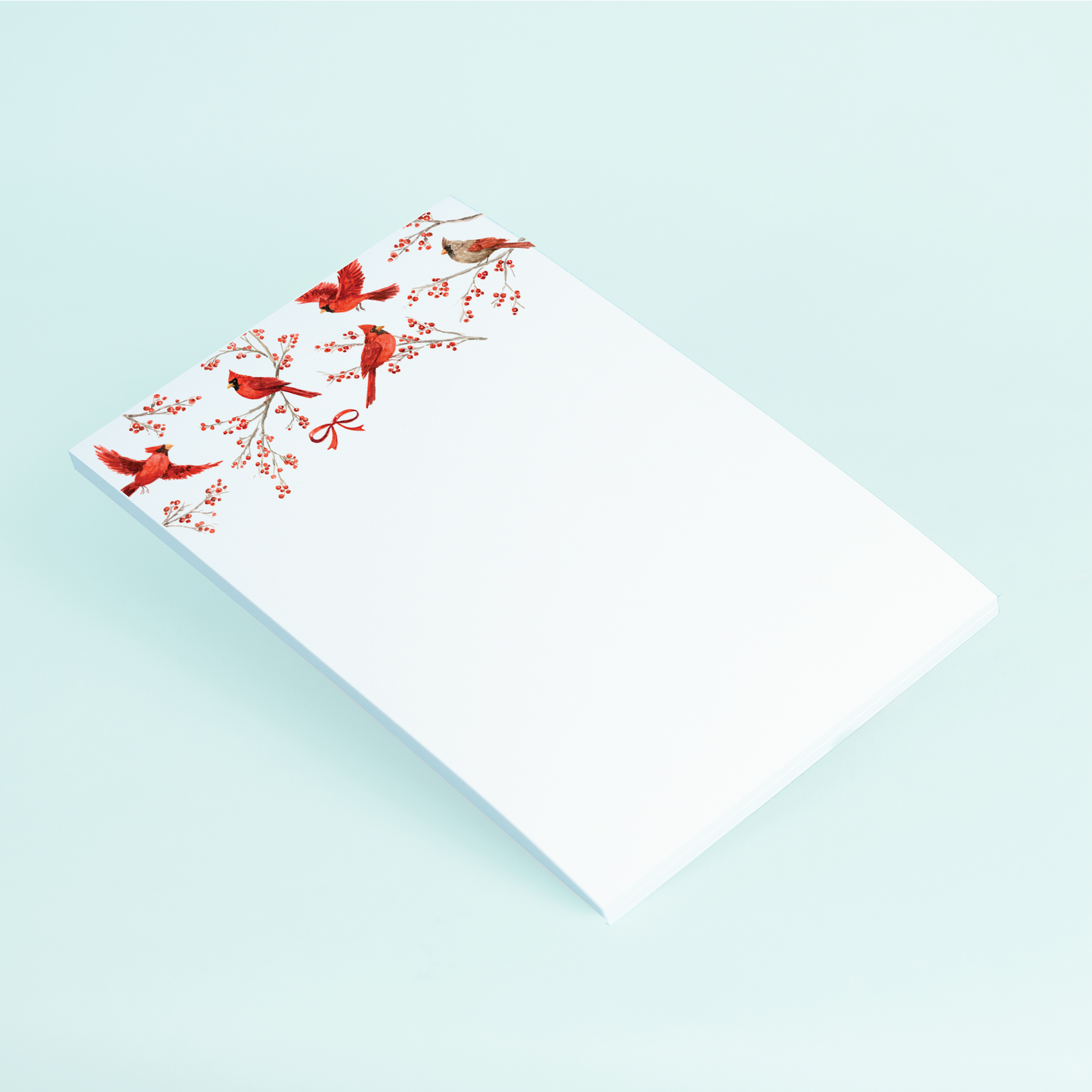 Cardinal Pattern Notepad