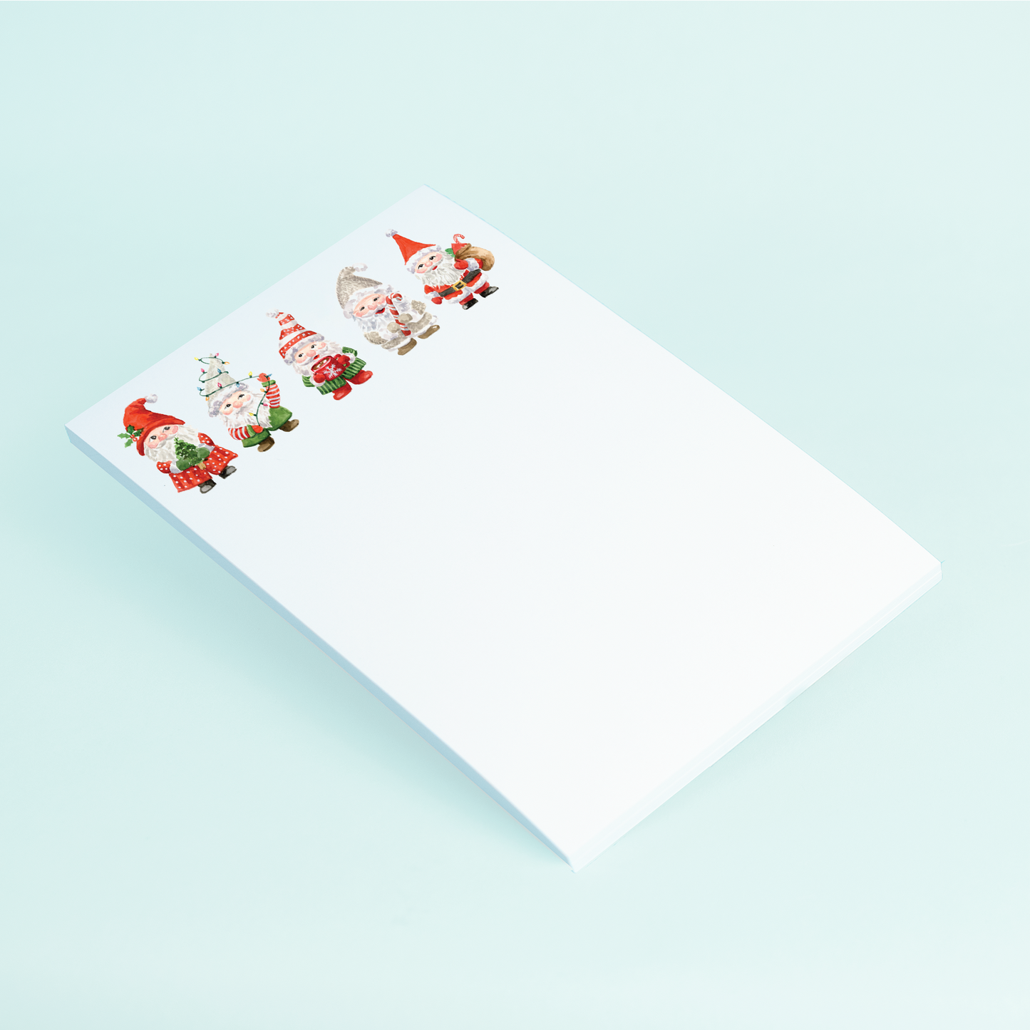 Holiday Gnomes Notepad