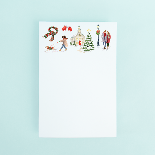 Holiday Town Notepad