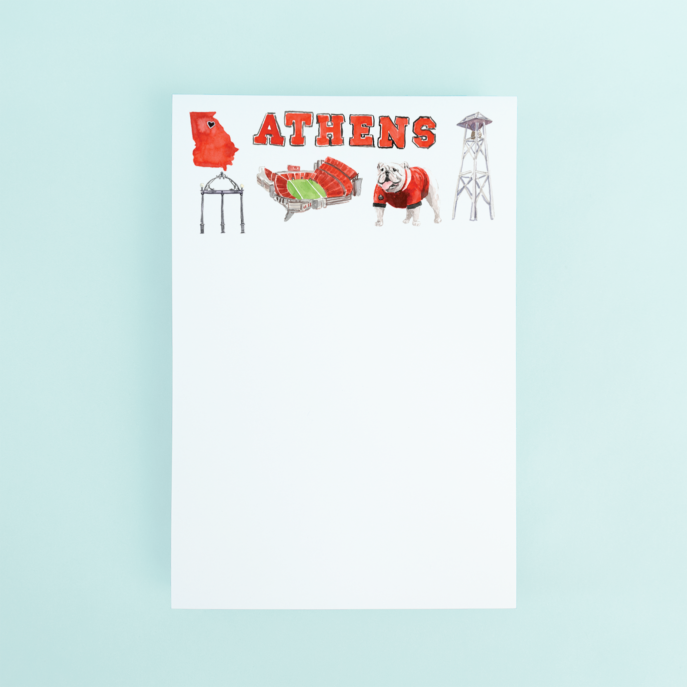 Athens Pattern Notepad
