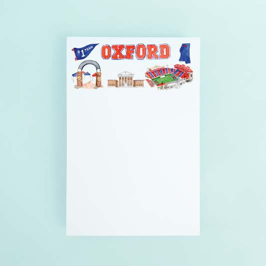 Oxford Pattern Notepad