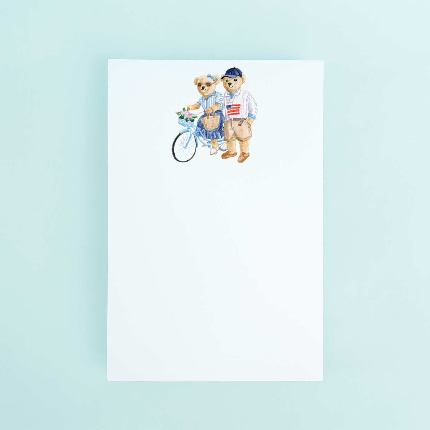Summer Teddy Bears Notepad