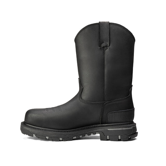 Boss 11” Western Composite Toe Leather Work Boot