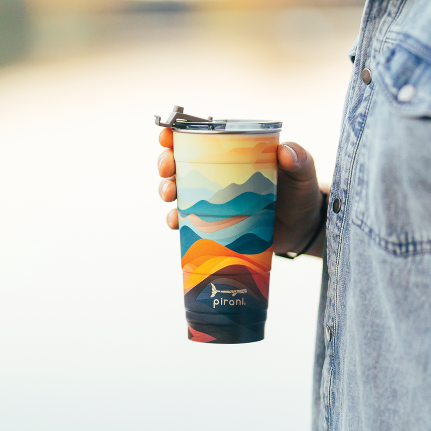 26oz Ombre Insulated Stackable Tumbler