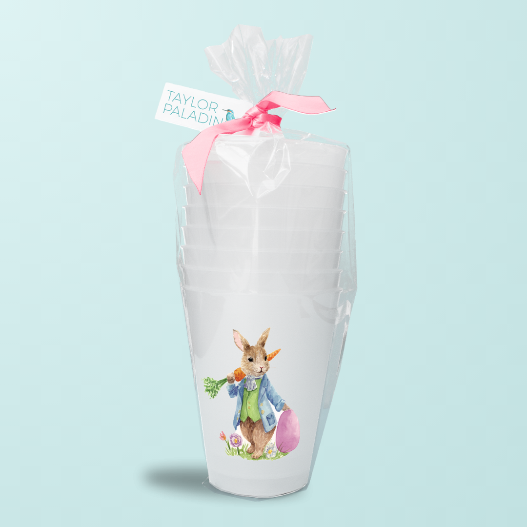 Rabbit & Carrot Frosted Cup