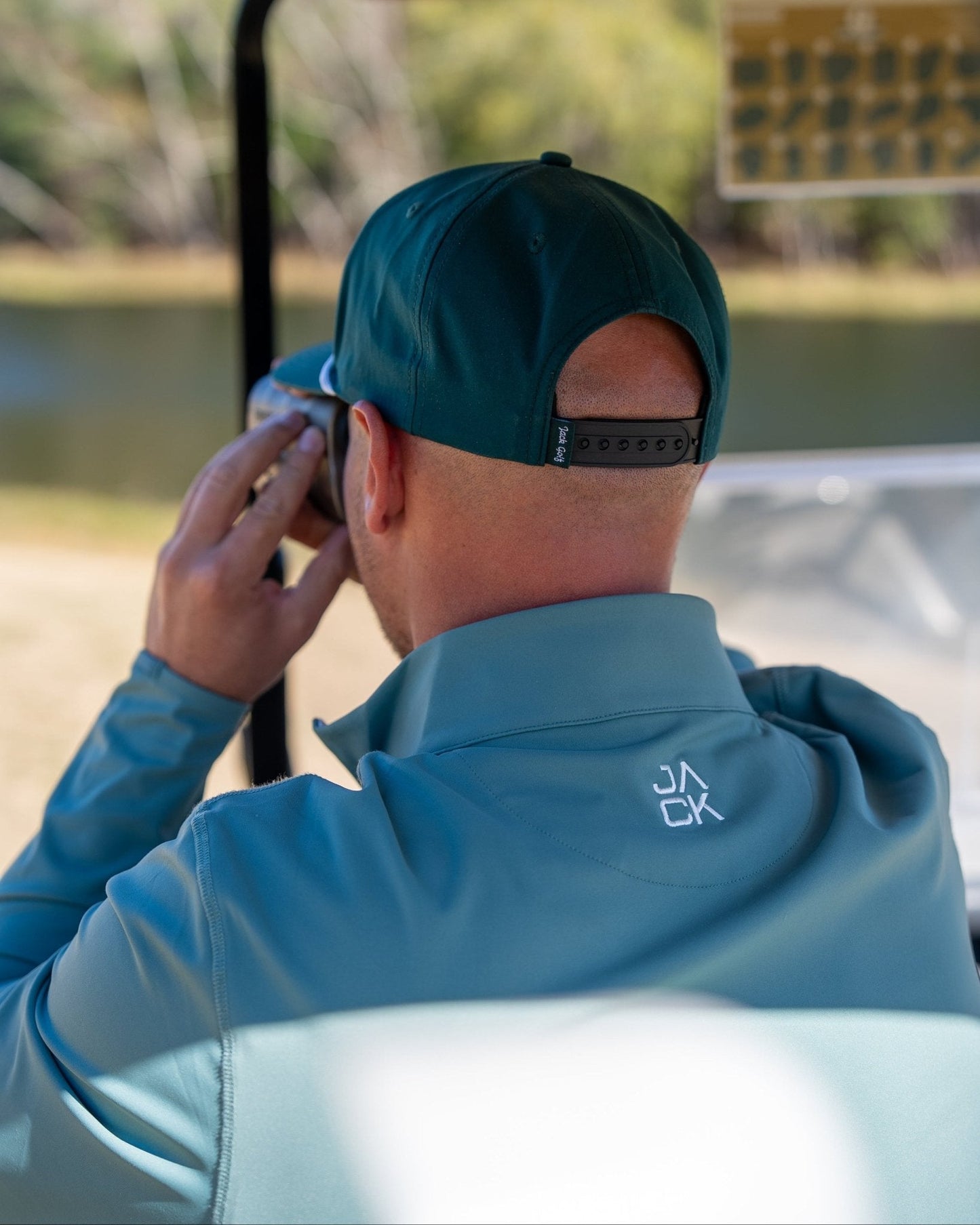 Tundra Green Golf Quarter Zip