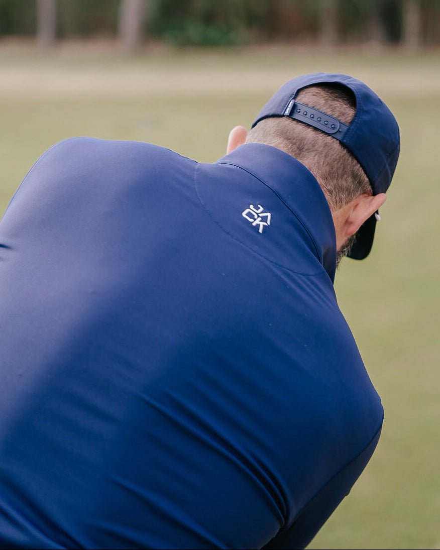 Navy Golf Quarter Zip