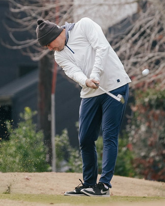 Glacier White Golf Quarter Zip