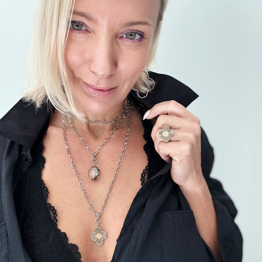 All is Well Clover Original Lite Necklace