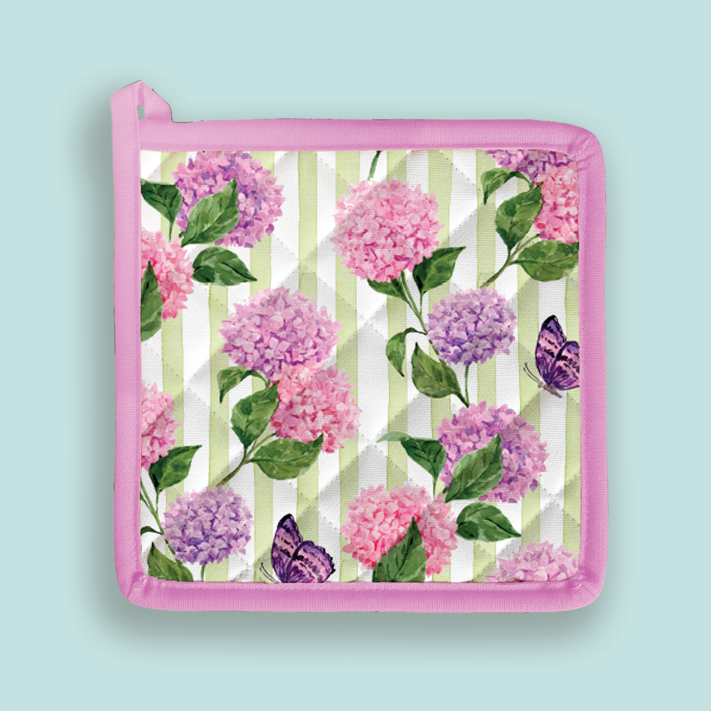 Pot Holder | Pink and Purple Hydrangea