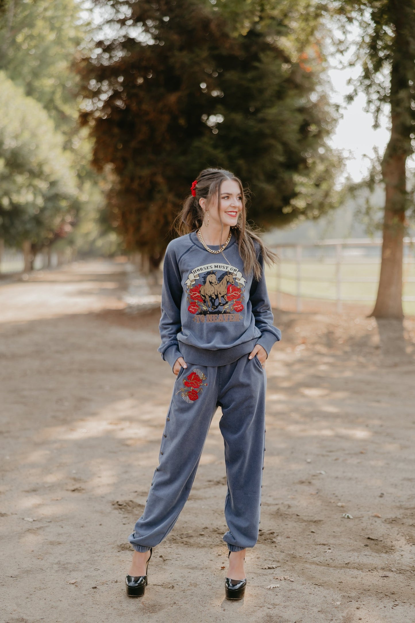 Horses in Heaven Pullover