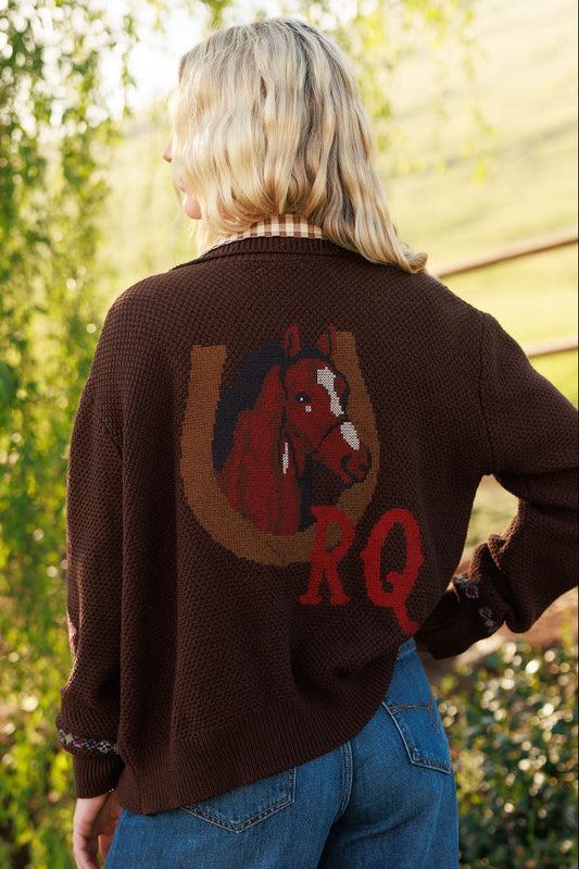 Nana's Rose Garden Sweater