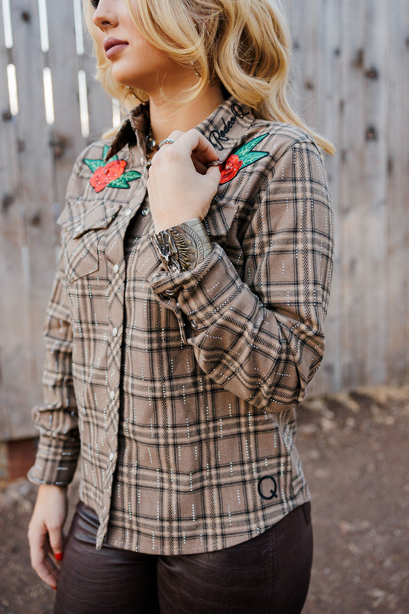 Rhinestone Rodeo Button Up