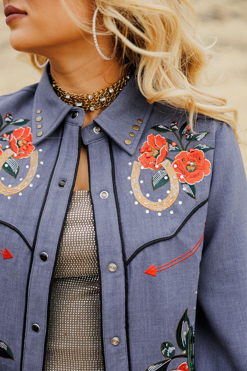 Denim Daydream Button Up