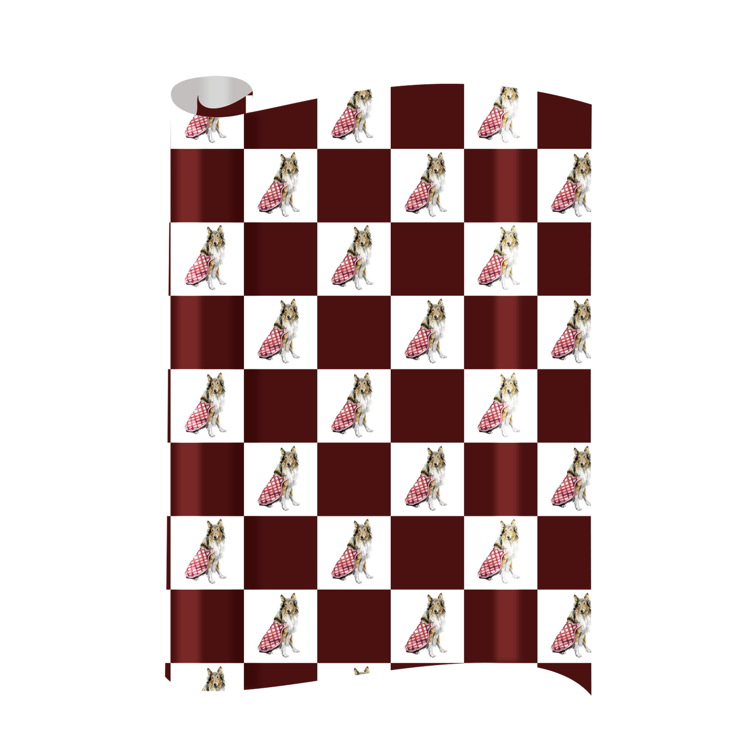 Rough Collie Gift Wrap