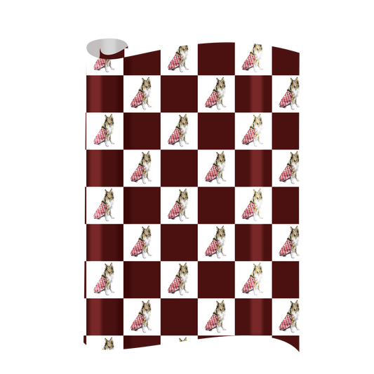 Rough Collie Gift Wrap