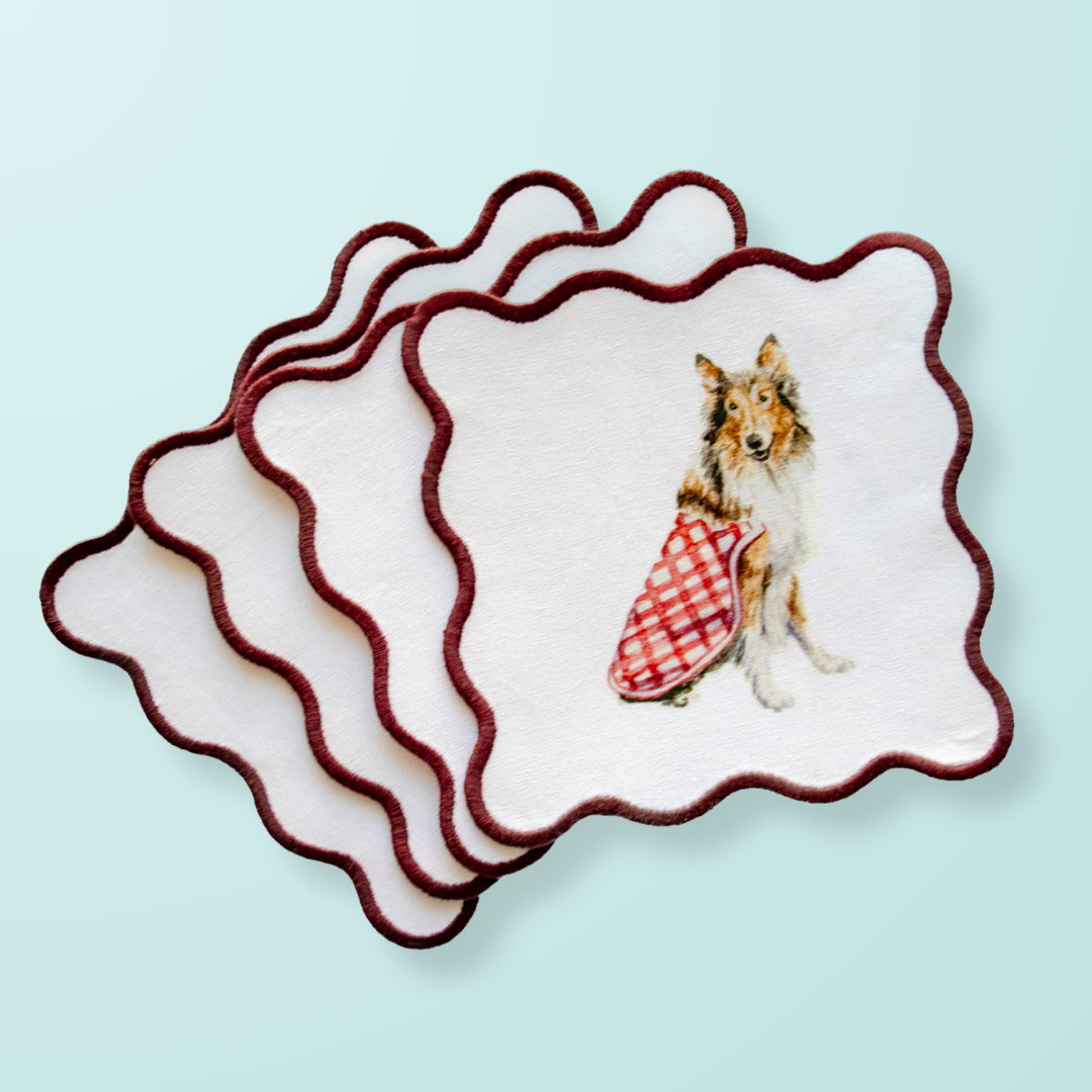 Collie Cocktail Squares